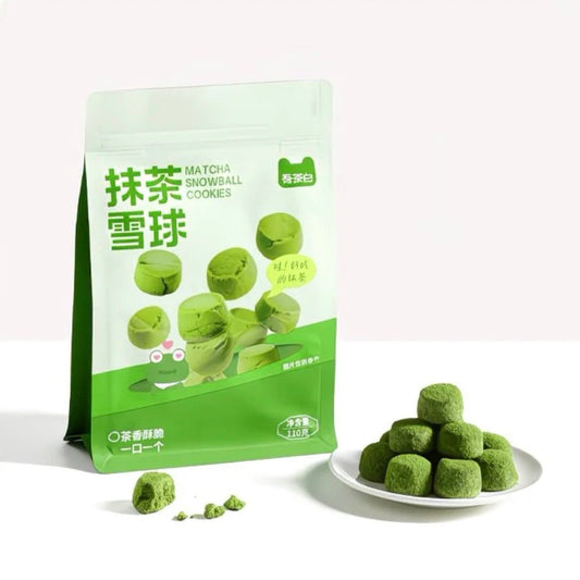 BE MY TEA Matcha Airy Crisp Bites