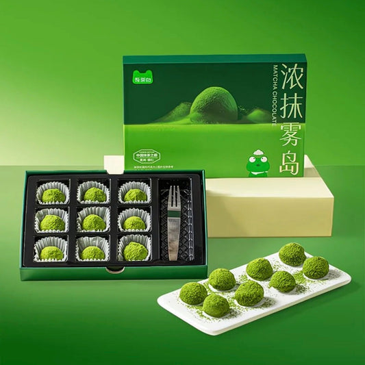 BE MY TEA Matcha Truffle Chocolates