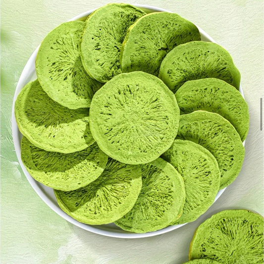 OhCrisp Freeze-Dried Matcha Lemon Slices