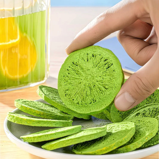 OhCrisp Freeze-Dried Matcha Lemon Slices