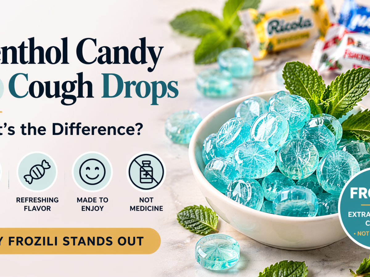 Menthol Candy vs. Cough Drops: What Makes Them&nbsp;Different?