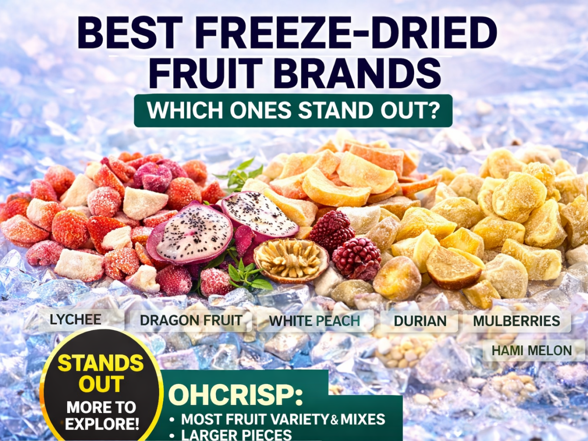 Best Freeze-Dried Fruit Brands in 2026: Which Ones Stand&nbsp;Out?